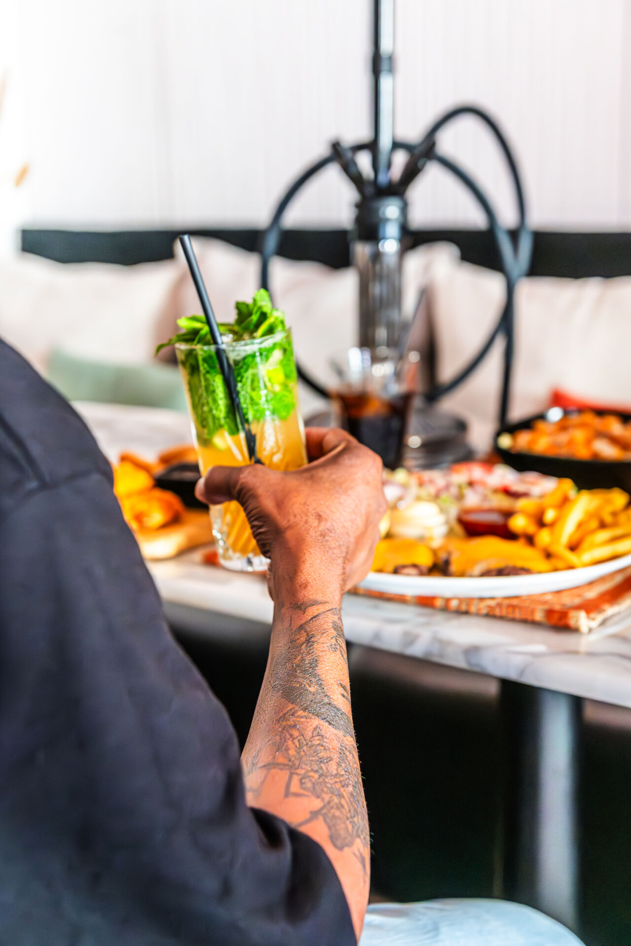 Chicha et mojito — ambiance lounge au 313